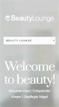 Mobile Screenshot of beautylounge-bs.de
